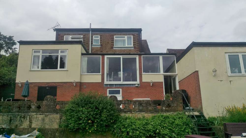 Panoramic view of Biggin Hill Valley Contemporary Structures Kent