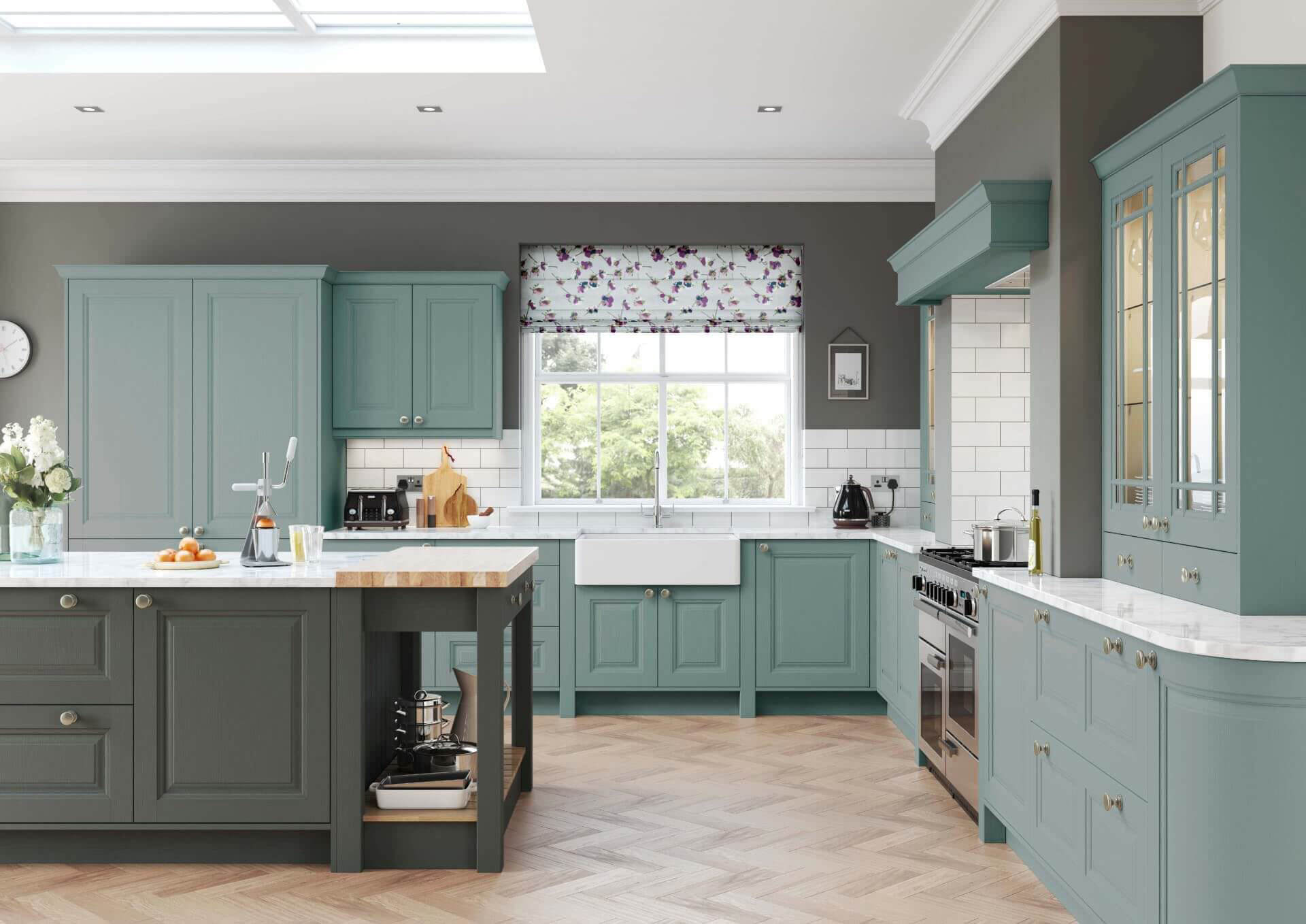 What Colours Go with Sage Green Kitchen