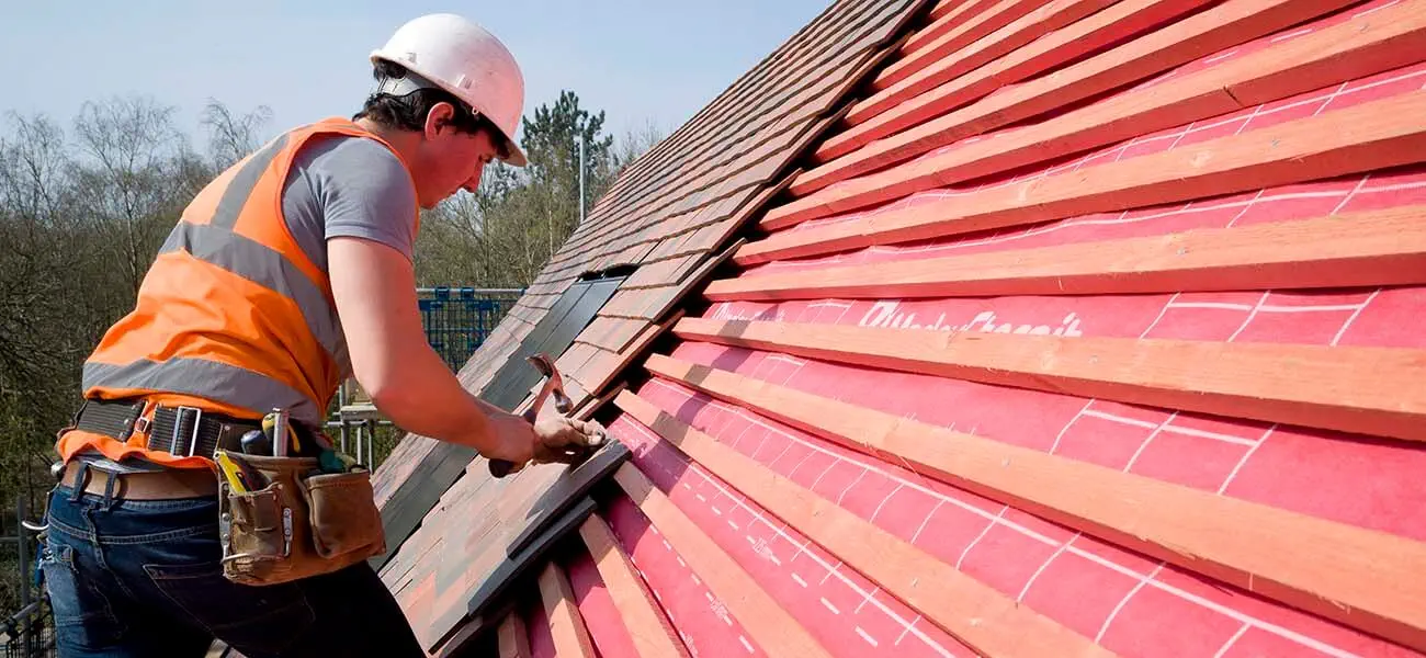 should roof tiles be nailed down uk