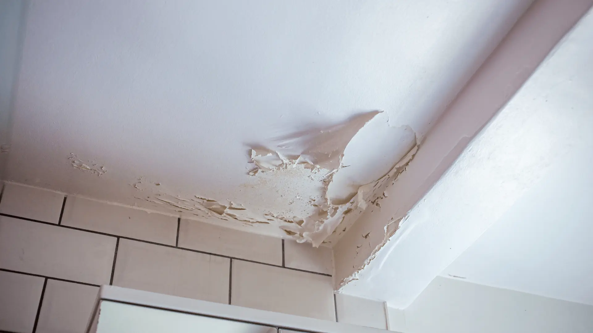 how to stop bathroom ceiling paint peeling uk