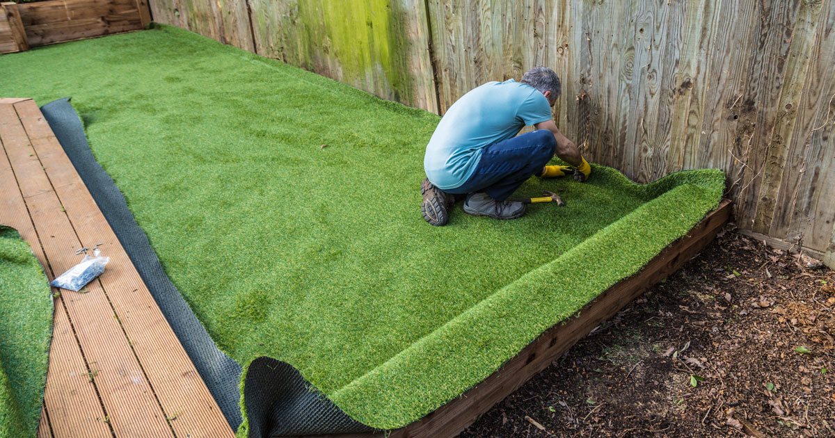 will decking rot under artificial grass