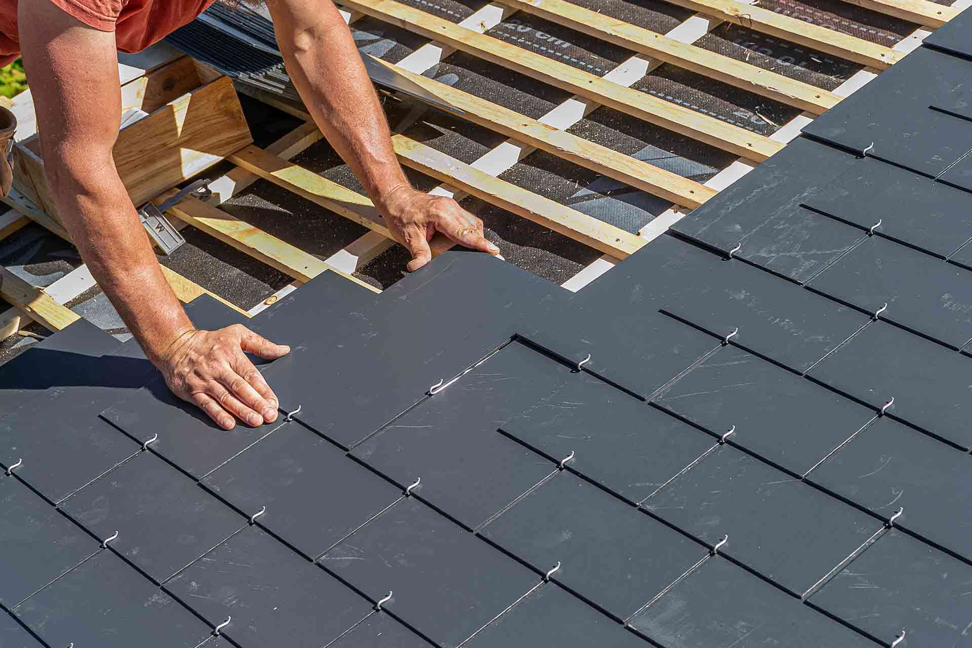 how many roof slates per m2