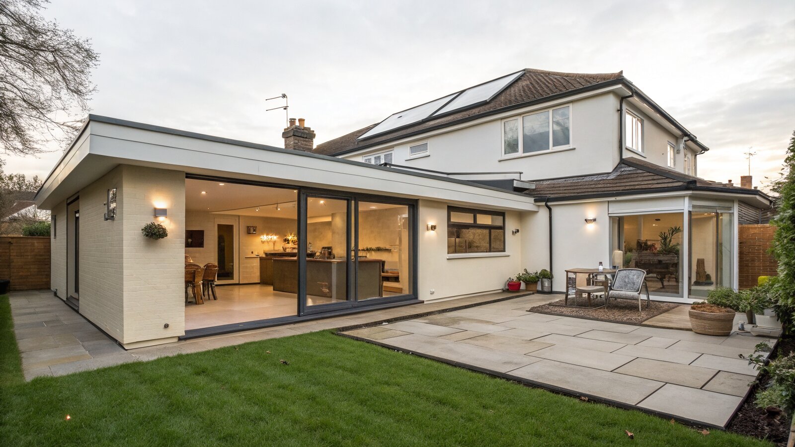 Single storey rear kitchen extension
