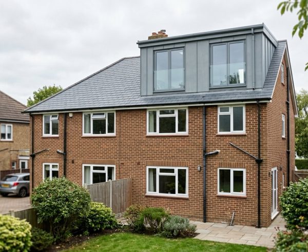 A 1930s semi-detached Kent house with a rear dormer loft conversion